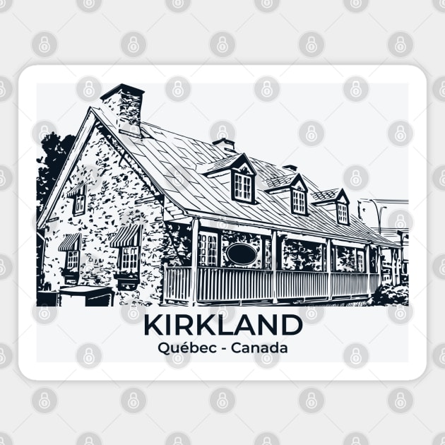 Kirkland - Québec Magnet by Lakeric